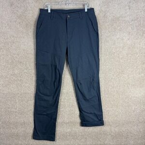 Mountain Hardwear Pants Mens 34x32 Gray Stretch Hiking Reflective Tech‎ OM7064